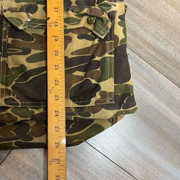 Vintage Carhartt Duck Camo Vest Mens Large - Picture 4 of 7